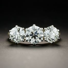 3 carat total weight diamond ring