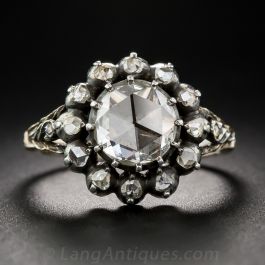 Georgian rose cut diamond ring new arrivals