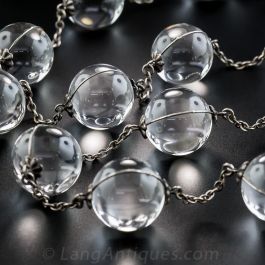 Pools of Light' Rock Crystal Quartz Necklace