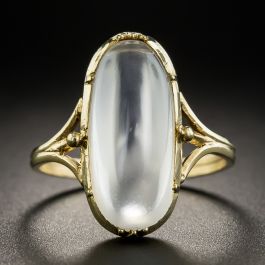 Vintage antique moonstone discount ring