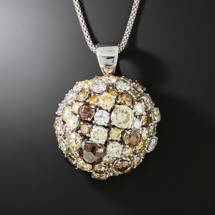 Natural diamond pendant sale