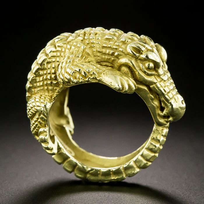 Alligator Ring by Kieselstein Cord