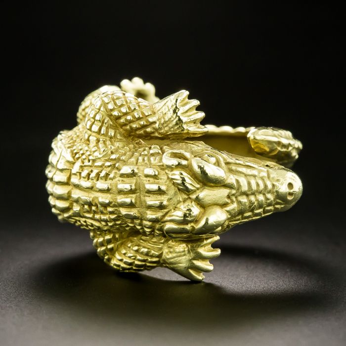 Alligator Ring by Kieselstein Cord