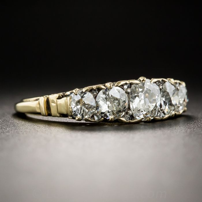 Antique Diamond Five-Stone Ring