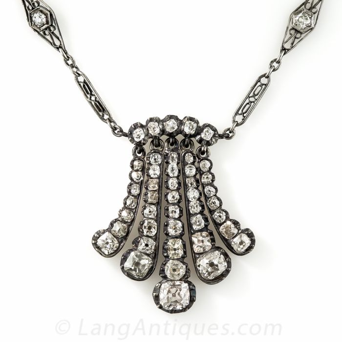 antique-diamond-pendant-tassel