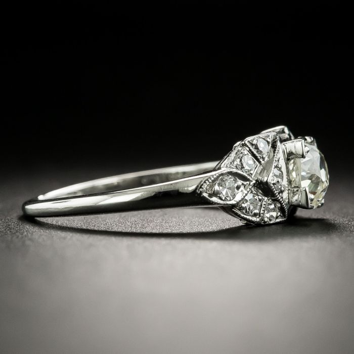 Orange blossom art deco ring store