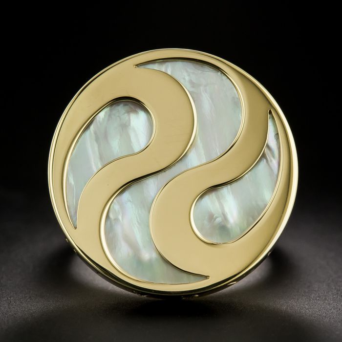 BULGARI リング bulgari-mother-of-pearl-