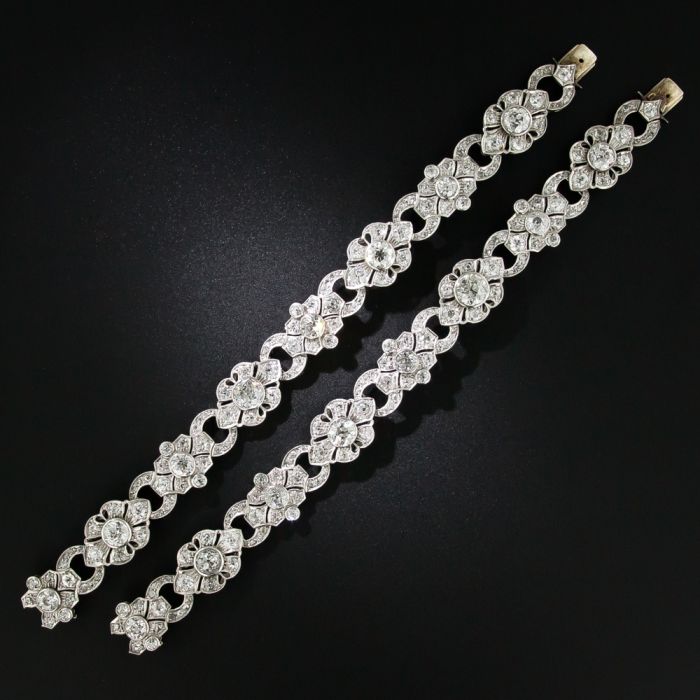 Early Art Deco Bracelets and Choker Necklace