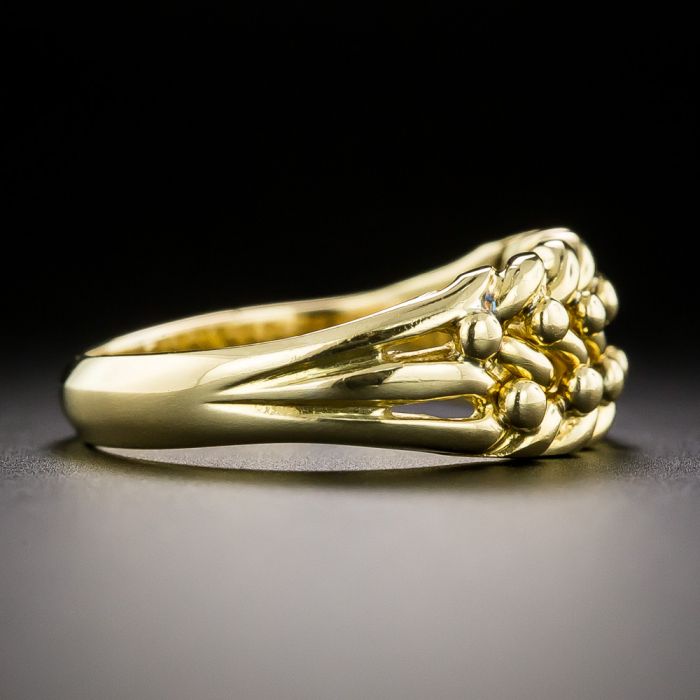 English Victorian Keeper Ring Circa 1916