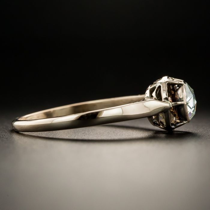CHOOSE Your Gemstone! 55Carat Natural Stone 925 Silver Victorian Solitaire Ring - Sizes 4-13