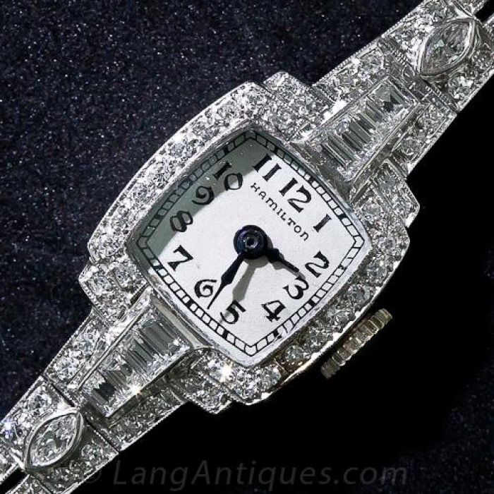 Platinum watch ladies on sale