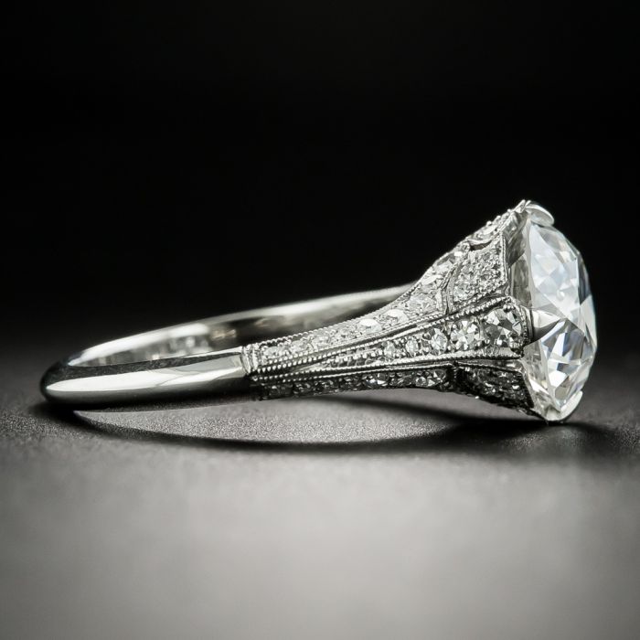 Lang Collection 3.14 Carat Diamond Engagement Ring - GIA F VS2