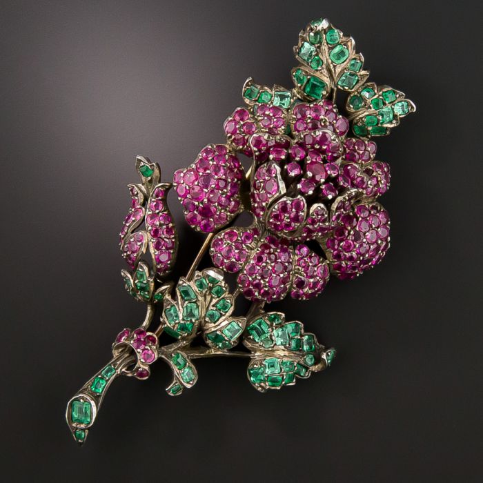 スラックス Casablanca Rubis et Emeraudes large-victorian-austro-