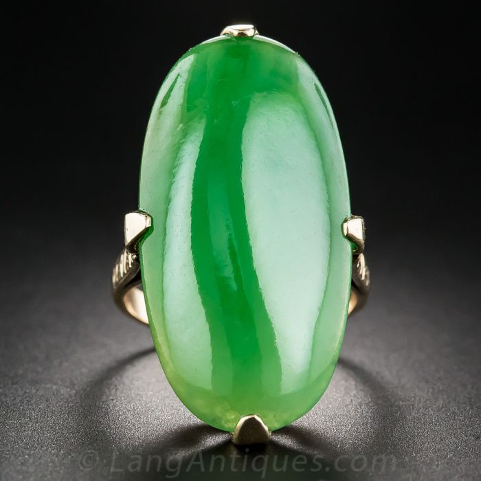 Jade ring vintage top