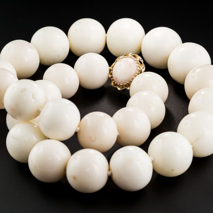 White coral beads new arrivals