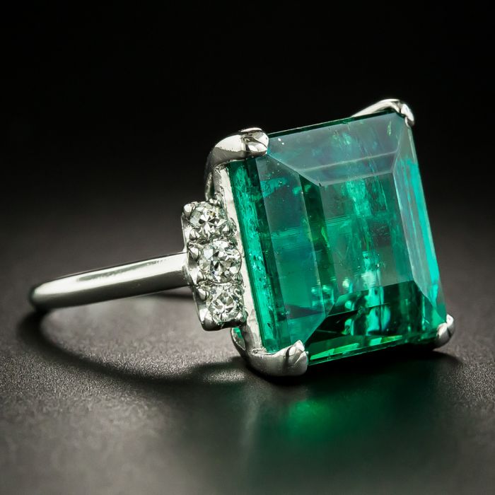 12 carat emerald ring discount