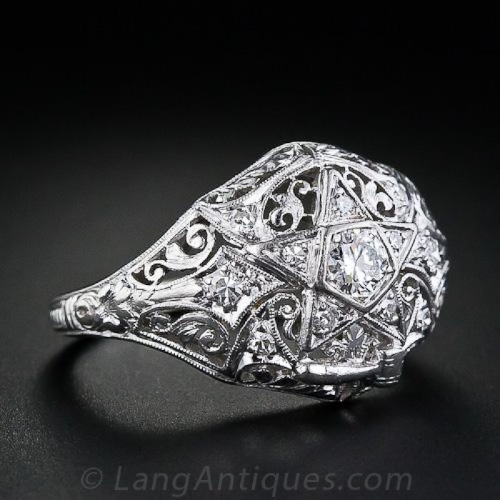 Eastern star ring vintage online