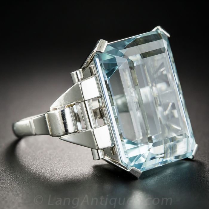 30 carat aquamarine ring discount