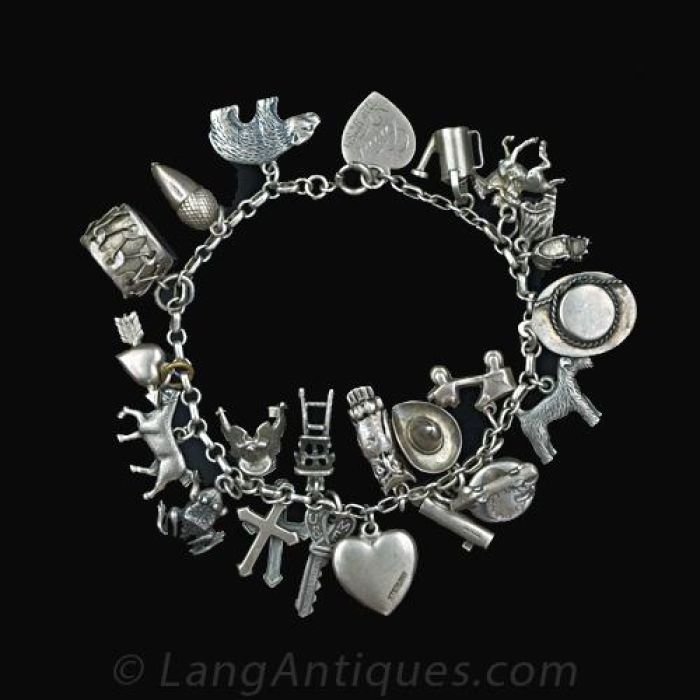 MCM deals 1950s Charm Bracelet