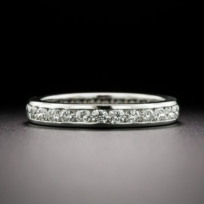 Tiffany Co. Diamond Eternity Band Size 6