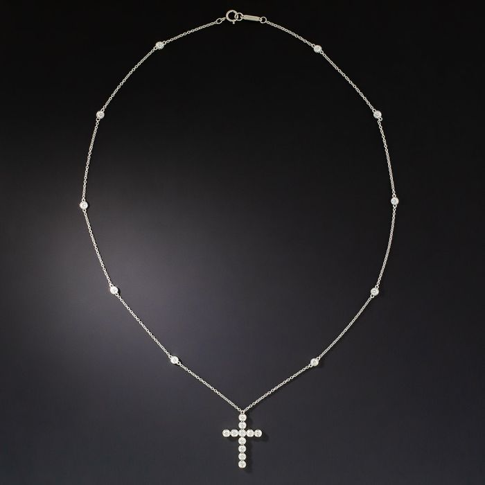 アクセサリー TIFFANY VINTAGE SIGNATURE CROSS NECKLACE s-l400.jpg