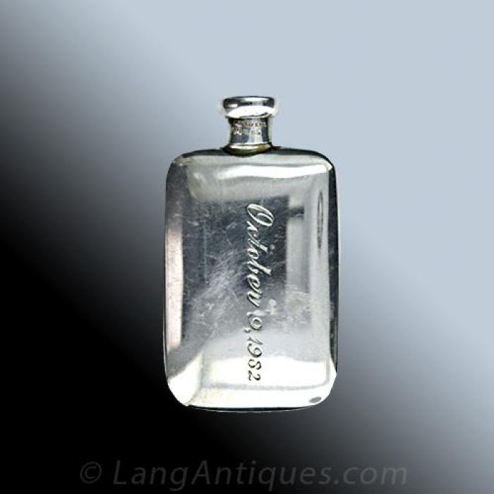 Tiffany & Co. Sterling Perfume Flask