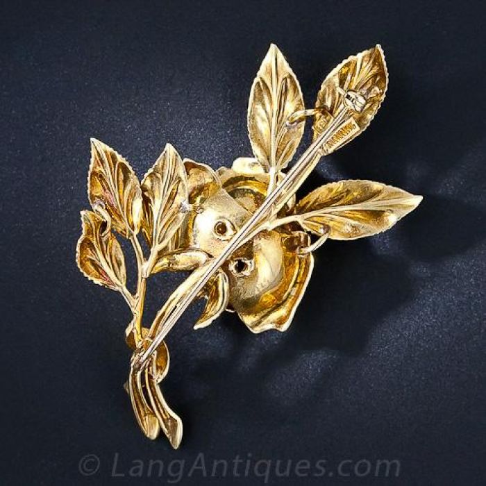 Tiffany & Co. Vintage Rose Brooch