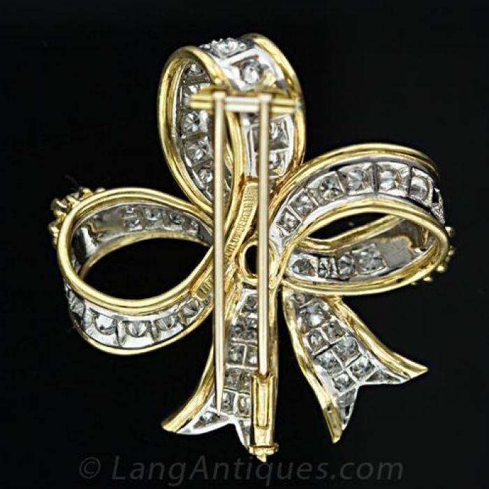 Tiffany - Schlumberger Tanzanite and Diamond Brooch