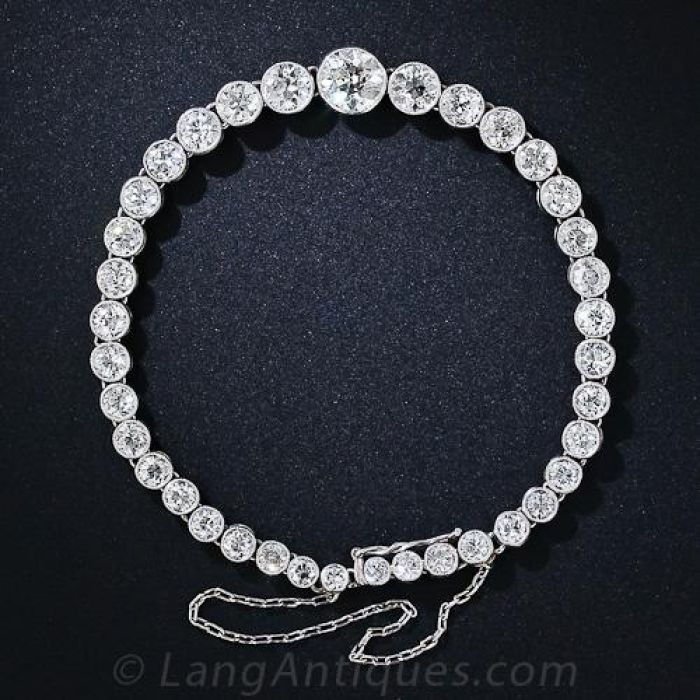 Van cleef tennis bracelet discount