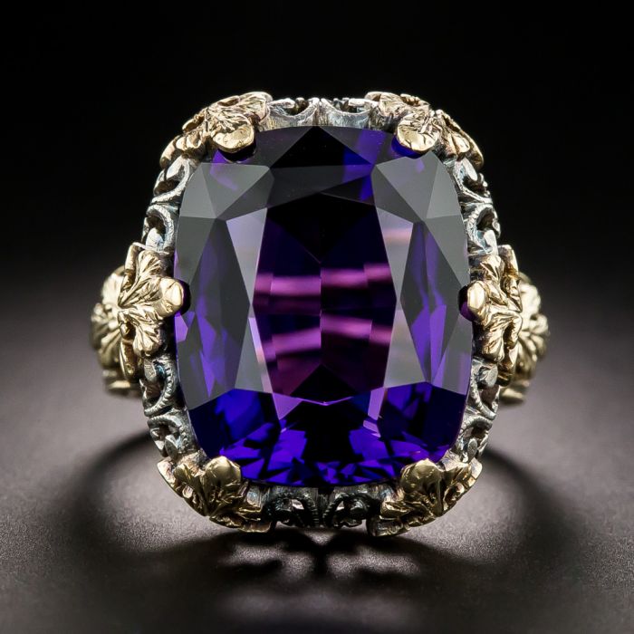 Russian amethyst ring shop