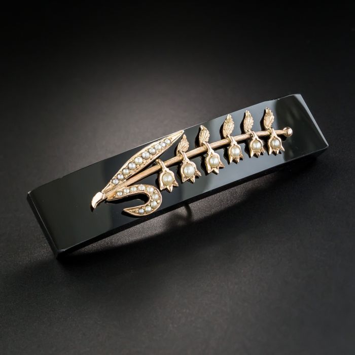 Lily-of-the-Valley Bar Pin