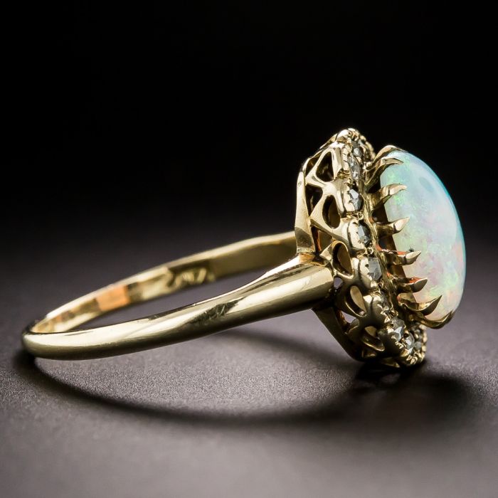 Opal shaped diamond clearance