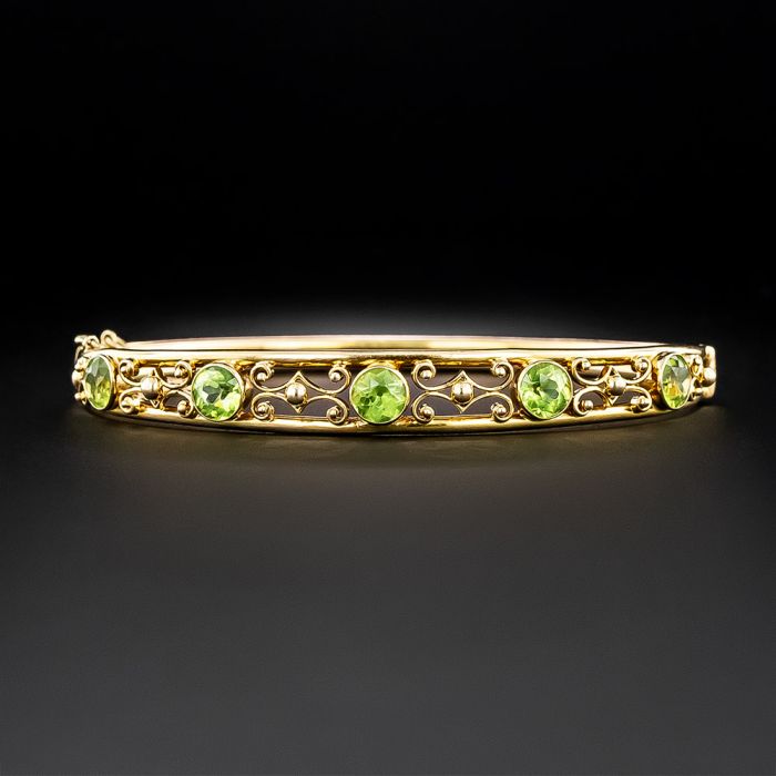 Peridot bangle online