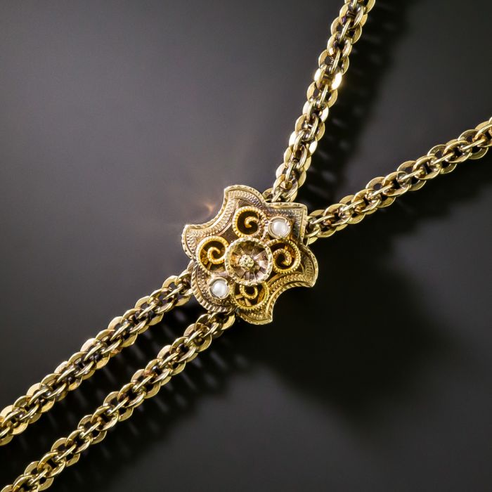 アクセサリー 2WAY STONE LIKE SLIDE CHAIN NECKLACE DSC_2645.jpg?v=1727922848