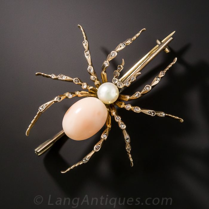 Spider pins brooches on sale