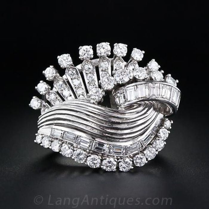 Vintage diamond cocktail rings hot sale