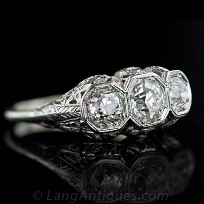 Stone filigree clearance