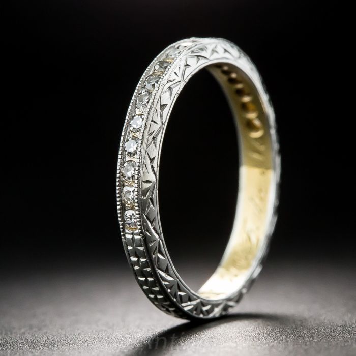 vintage-diamond-wedding-band- 