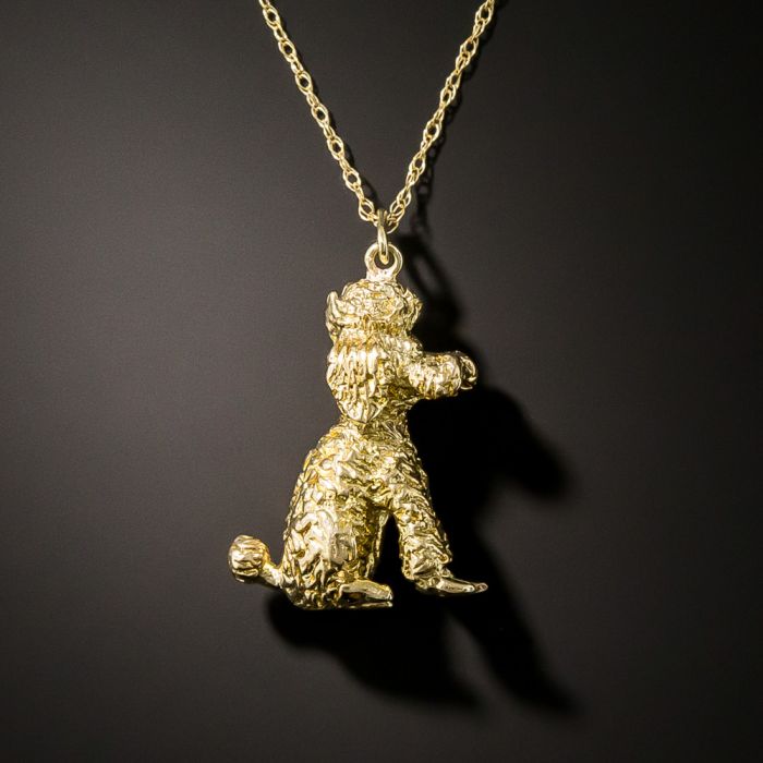 Poodle pendant top