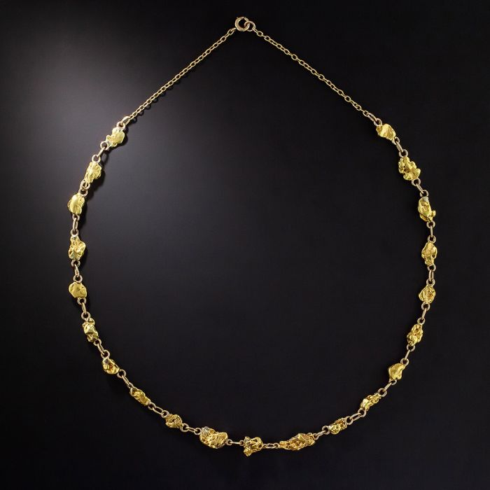 Nugget chain necklace hotsell