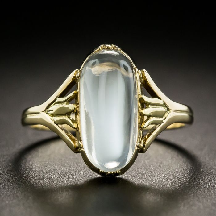 Moonstone Homespun Ring