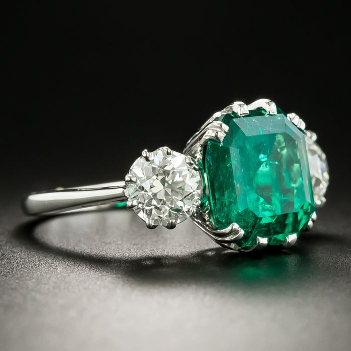 Vintage colombian emerald ring new arrivals