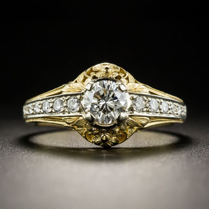 Vintage engagement rings sf hot sale