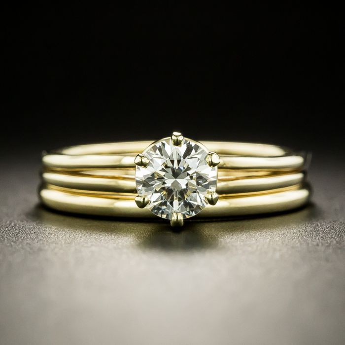 Tiffany wedding set top