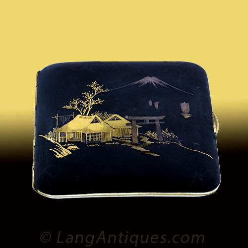 Damascene Japanese Cigarette Case