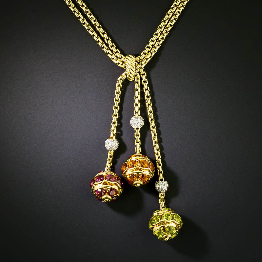 Long Diamond Y Necklace - Jewelry Designs