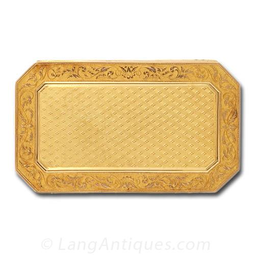Decorative French Table Box
