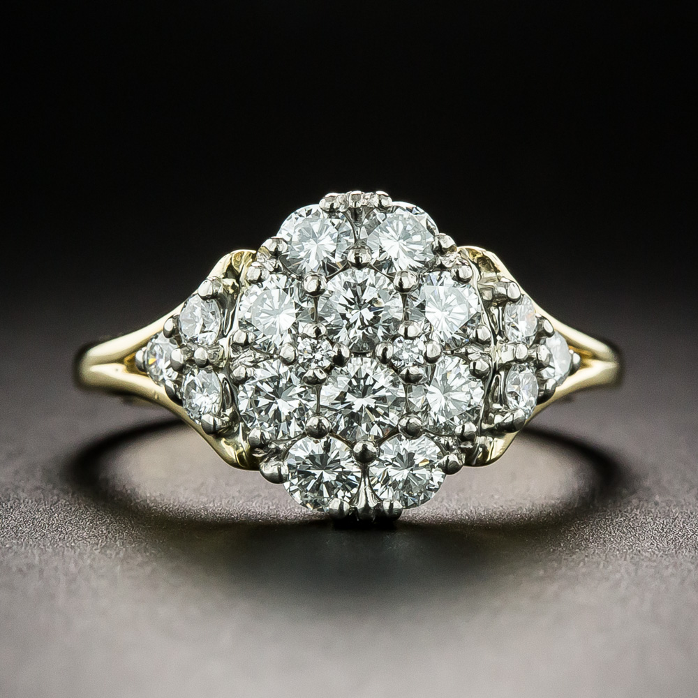 Diamond Cluster Ring by Jabel