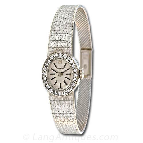 Tissot ladies diamond watch hot sale