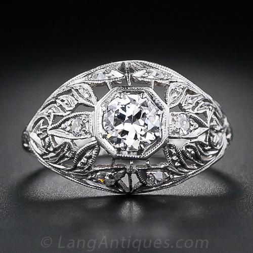 Early Art Deco Diamond Ring